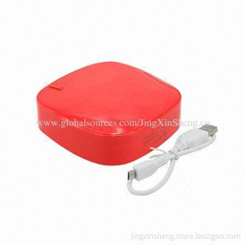 Fashionable Power Bank, 500mAh 5V 2.1A USB Output